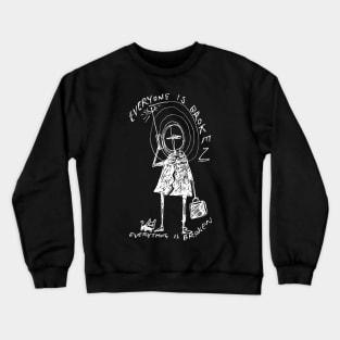 Planet Telex Illustrated Lyrics Crewneck Sweatshirt